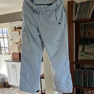 Columbia Kids Snowboarding Pants in Light Blue